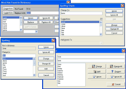 Revisores Ortogr�ficos:EDSSpell, VSSpell 8, VSSPell 3, ASpell, LS Speller(ISpell un CSAPI)