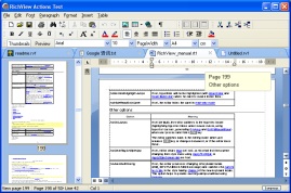 Actiontest con ScaleRichView