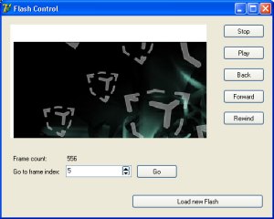 El proyecto de demostraci�n mostrando c�mo controlar un TShockwaveFlase en TSRichViewEdit