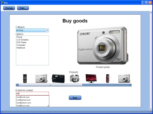 Documentos interactivos en TSRichViewEdit que contienen SRVControls